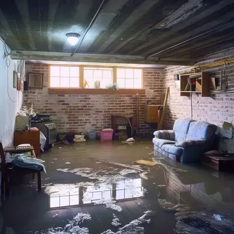 Flooded Basement Cleanup in Town Creek, AL